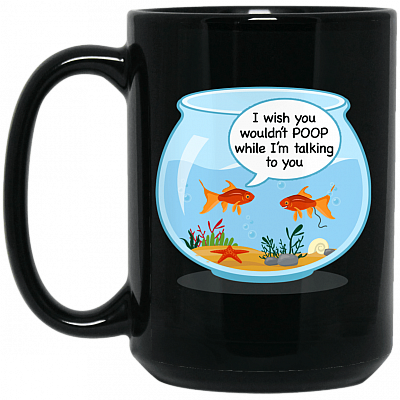 15 oz. Black Mug