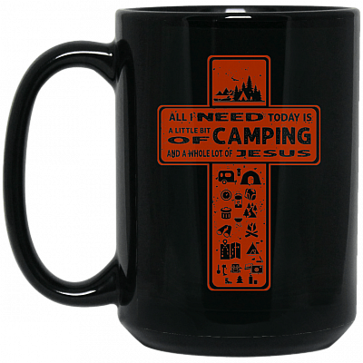 15 oz. Black Mug