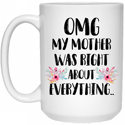 15 oz. White Mug