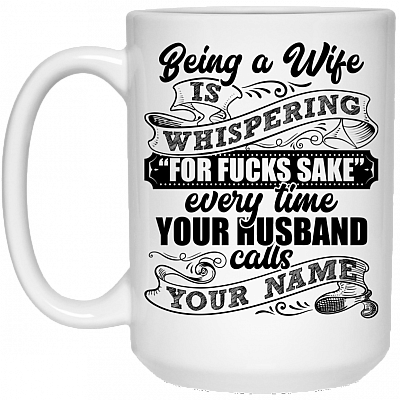 15 oz. White Mug