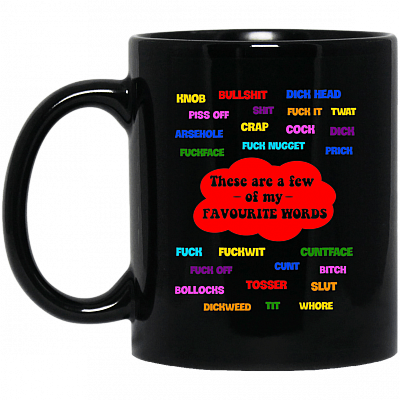 11 oz. Black Mug