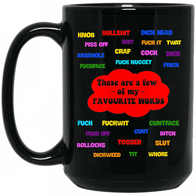 15 oz. Black Mug