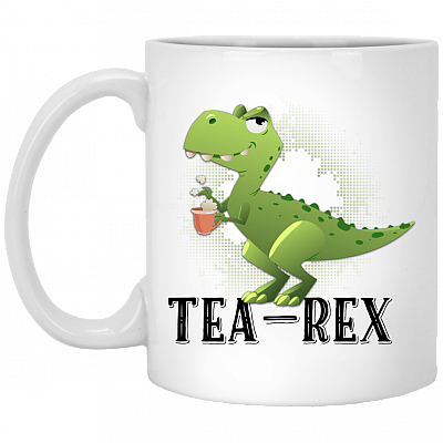 Te-a Rex Ceramic Coffee Mug - Beer Stein -Water Bottle - Color Changing Mug