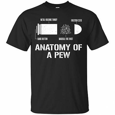 Anatomy Of A Pew T-Shirt