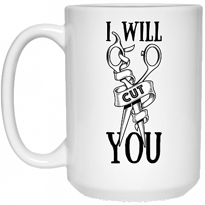 15 oz. White Mug