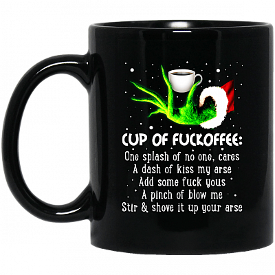 Cup Of Fuckoffee One Splash Of No One Cares Coffee Mug - Travel Mug - Beer Stein - Water Bottle