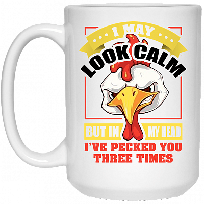 15 oz. White Mug