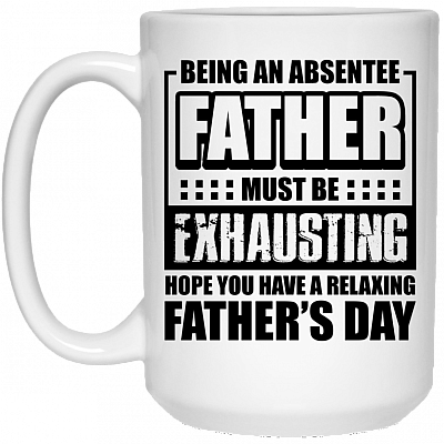 15 oz. White Mug