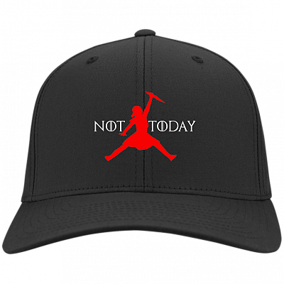 Not Today Arya Quote House Stark Air Got Women Hat Cap - What Do We Say to The God of Death Arya Not Today Air Stark Hat Cap