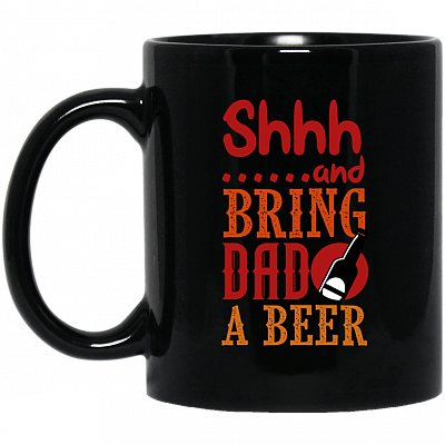 11 oz. Black Mug