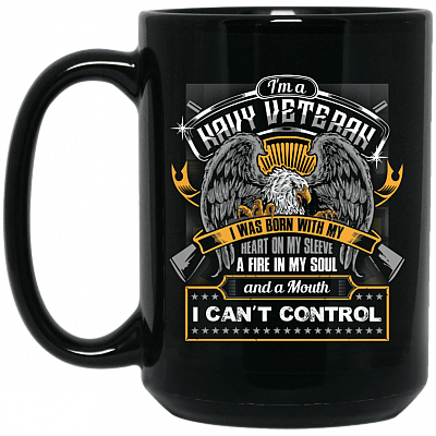 15 oz. Black Mug
