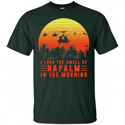 Alternative view of I Love The Smell of Napalm in The Morning T-Shirt