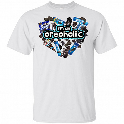 Funny I'm an Oreoholic T-Shirt for National Oreo Cookie Day