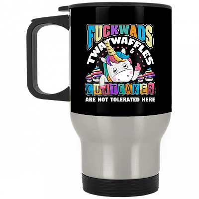 14 oz. Silver Travel Mug