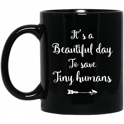 11 oz. Black Mug