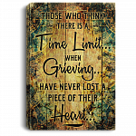 Those Who Think There Is A Time Limit Wrapped Framed Canvas Prints - Unframed Poster - Home Decor Wall Art