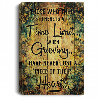 Those Who Think There Is A Time Limit Wrapped Framed Canvas Prints - Unframed Poster - Home Decor Wall Art