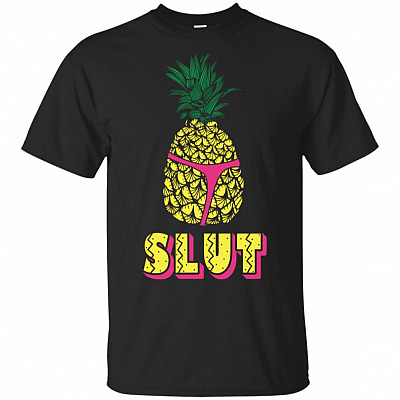 Pineapple Slut Funny Holt Brooklyn 99 Pink T-Shirt