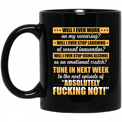 11 oz. Black Mug