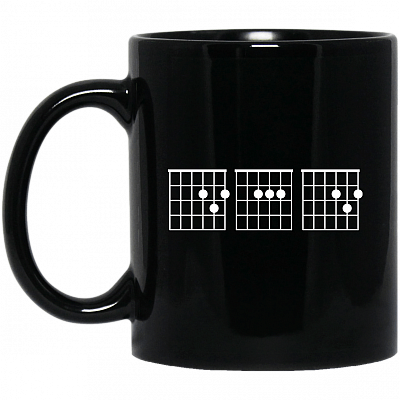 11 oz. Black Mug