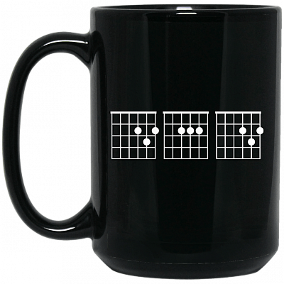 15 oz. Black Mug