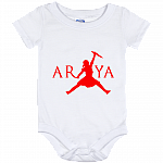 Not Today Arya Quote House Stark Air Got Baby Onesie - What We Say To The God Of Death Arya Not Today Stark Baby Bodysuit