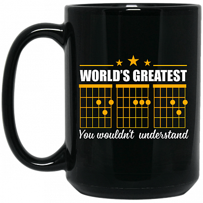15 oz. Black Mug