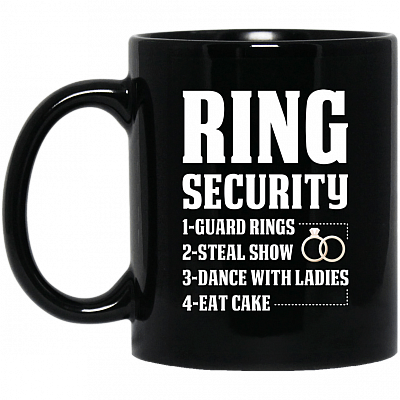 11 oz. Black Mug