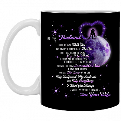 To My Husband I Fell In Love With You Coffee Mug - Water Bottle - Color Changing Mug