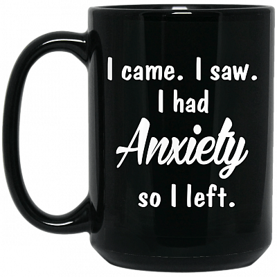 15 oz. Black Mug