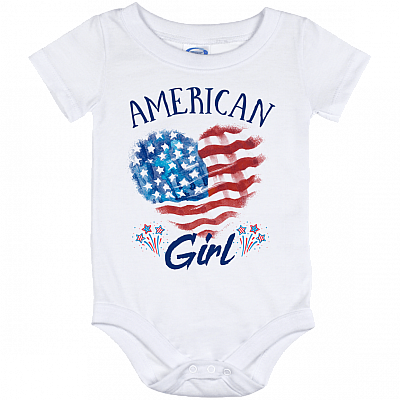 American-Girl Baby Onesie - Baby Infant Bodysuit