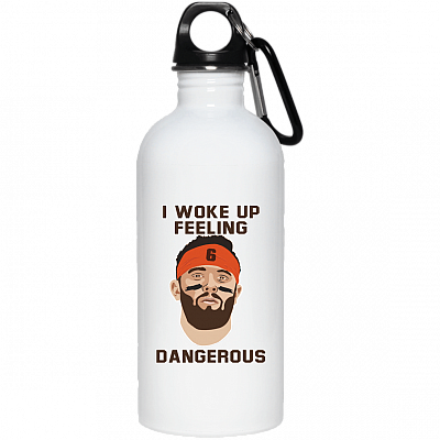 Alternative view of I Woke Up Feeling Dangerous Mug Baker Mayfield Dangerous Mug