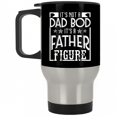 14 oz. Silver Travel Mug