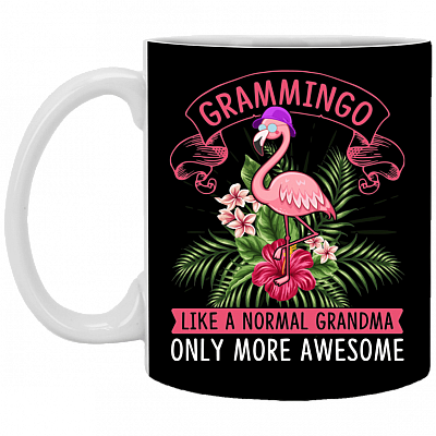 Grammingo Like a Normal Grandma Only More Awesome Ceramic Coffee Mug - Water Bottle - Color Changing Mug