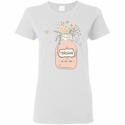 Teaching Is My Jam Ladies T-Shirt - Premium Ladies Triblend Dolman Sleeve Shirt - Teaching Shirt