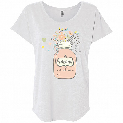 Ladies Triblend Dolman Sleeve