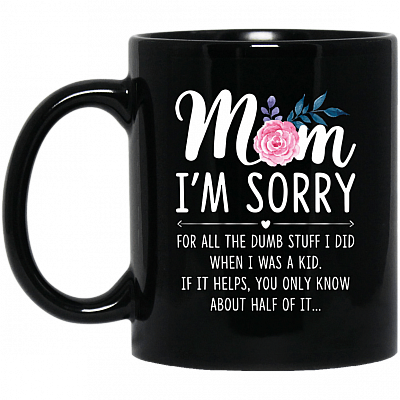 11 oz. Black Mug