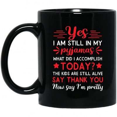 11 oz. Black Mug