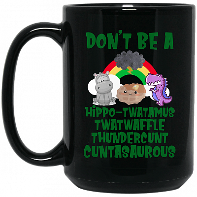 15 oz. Black Mug