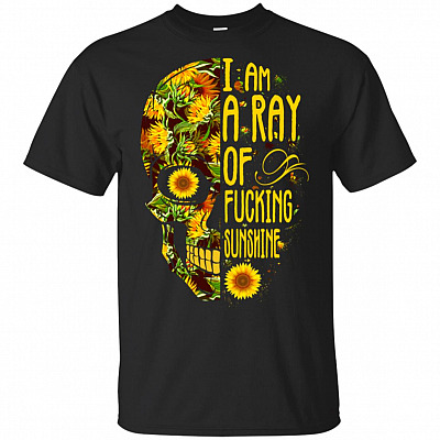Ray Of F*cking Sunshine Skull T-Shirt