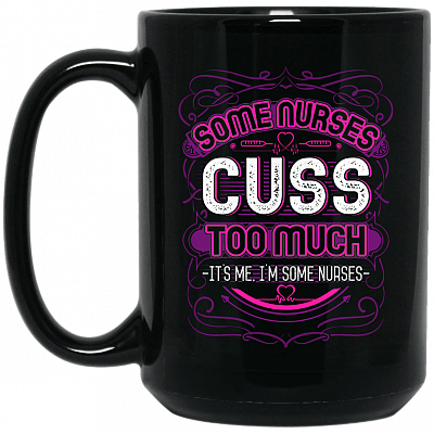 15 oz. Black Mug