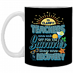 To Clarify Teachers Are Not Off For The Summer Ceramic Coffee Mug - Beer Stein -Water Bottle - Color Changing Mug