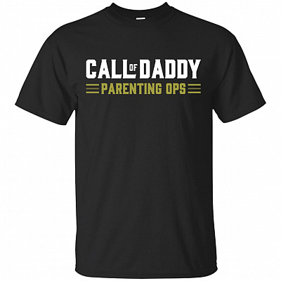 Call of Dad-dy Parenting Ops T-Shirt - Gamer Dad Shirt