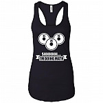 Shhh I'm Doing Math Tank Top - Racerback