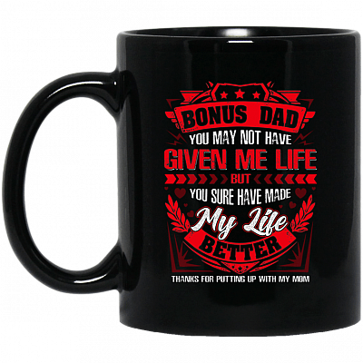 11 oz. Black Mug