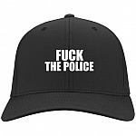 F*ck The-Police Twill Cap - High-Profile Snapback Hat - Trucker Hat - Knit Cap