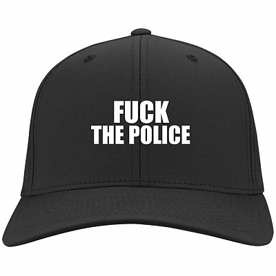 F*ck The-Police Twill Cap - High-Profile Snapback Hat - Trucker Hat - Knit Cap