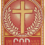 Give It To God Blanket Fleece Blanket - Premium Sherpa Blanket - Woven Blanket