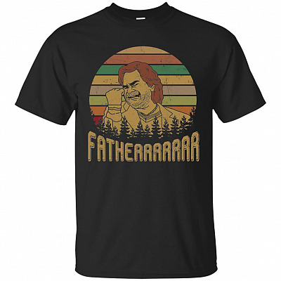 Fatherrrr Douglas Funny Vintage Retro T-Shirt