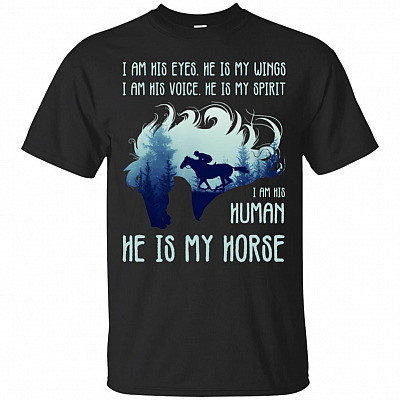 I Am His Eye He Is My Wings T-Shirt